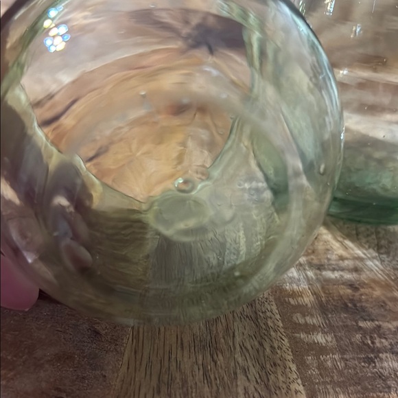 Green Handblown Glass Tumblers - Picture 5 of 9